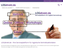 Tablet Screenshot of logdirekt.de